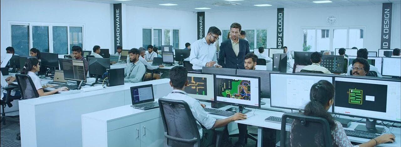 Design and Engineering Team at Work